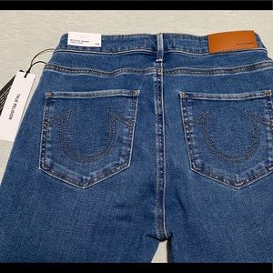 New True Religion Mid Rise Skinny Jennie Jeans